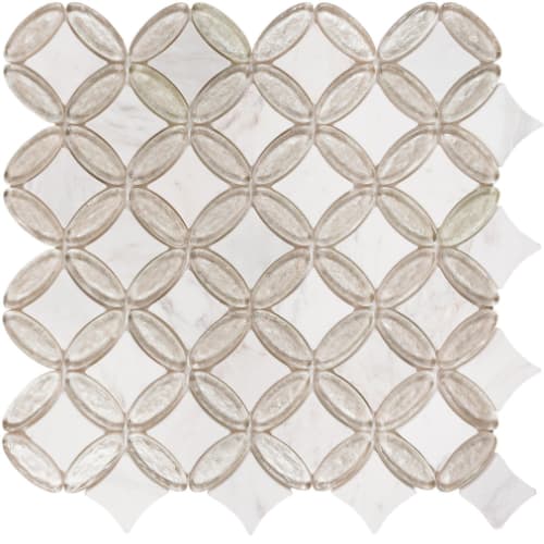 Elyptic Diamond in Aberdeen Glass Tile