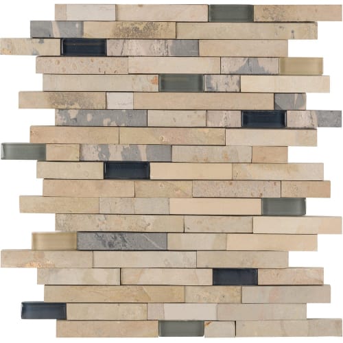 Fissure Collection in Ridgefield Glass Tile