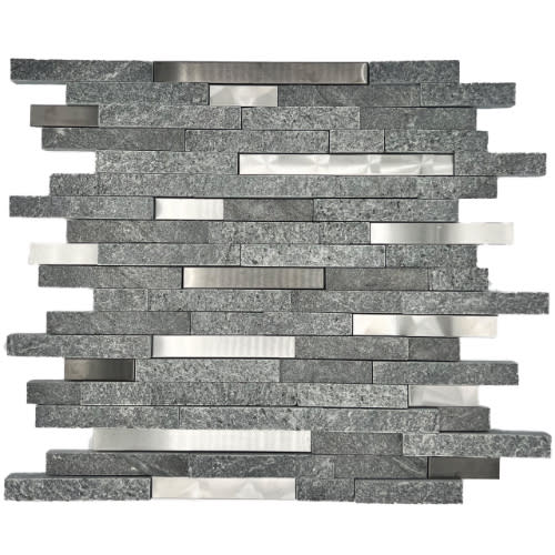 Fissure Collection in Shadow Mountain Glass Tile