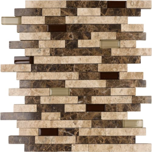 Fissure Collection in Northridge Glass Tile