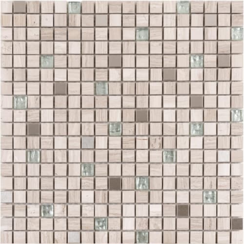 5/8" x 5/8" Straightset in Newton’s Shadow Glass Tile