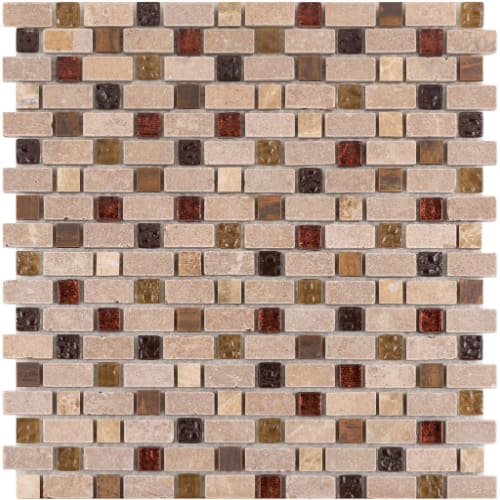 5/8" Combo in Tuscan Splendor Glass Tile