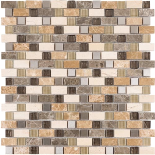 5/8" Combo in English Cottage Glass Tile