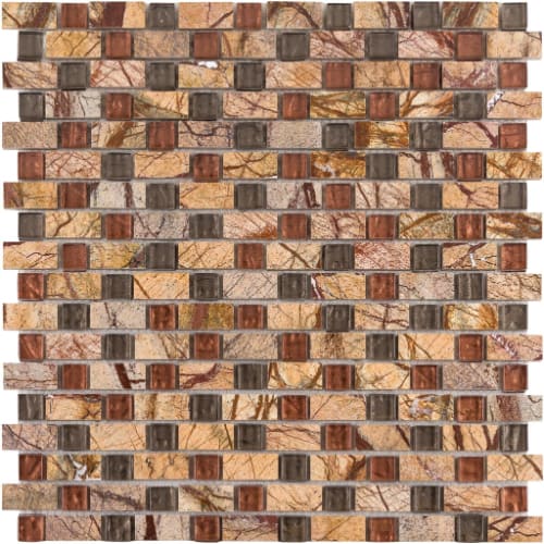 5/8" Combo in Sonoran Trail Glass Tile
