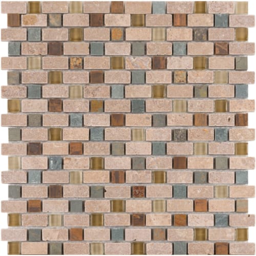 5/8" Combo in Rolling Oaks Glass Tile