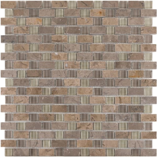 5/8" Combo in Chinchilla Glass Tile