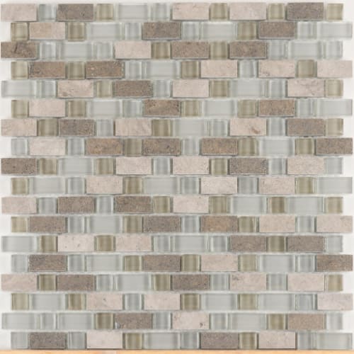 5/8" Combo in Fresno Glass Tile