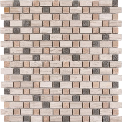 5/8" Combo in Ciabatta Glass Tile