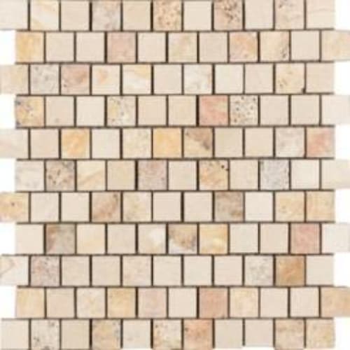 1" x 1" Offset Collection in Pebble Beach Offset Glass Tile