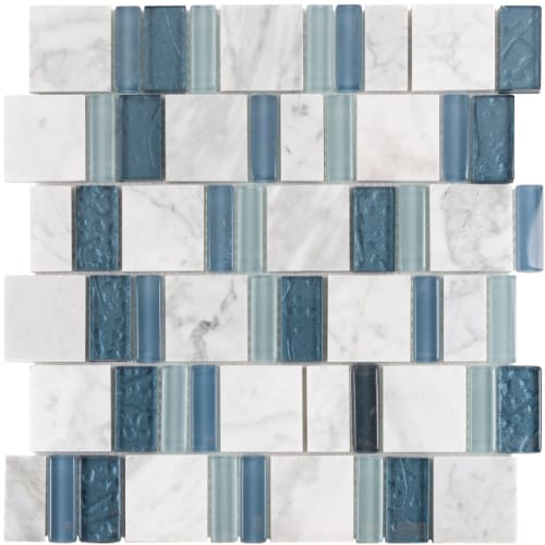 2By Combo in Rising Moon Glass Tile