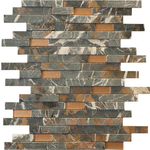 Faultline Collection in Gatlinburg Glass Tile