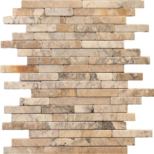 Faultline Collection in Great Smokey Glass Tile
