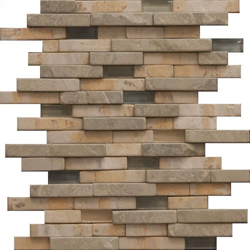 Faultline Collection in Ridgefield Glass Tile