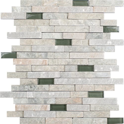 Faultline Collection in Glen Ivy Glass Tile
