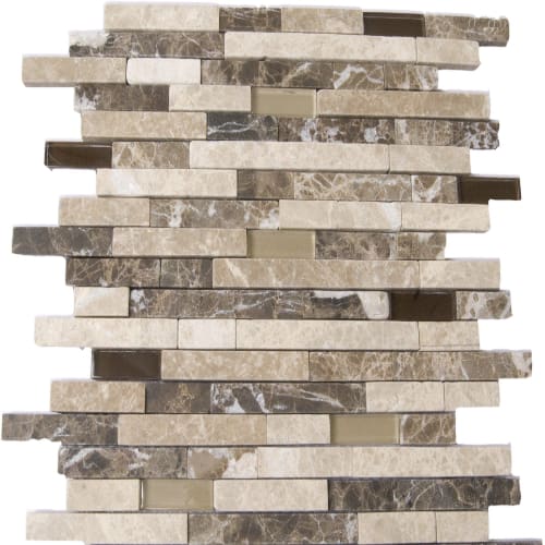 Faultline Collection in Northridge Glass Tile