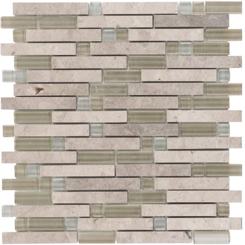 Linear in Cricket Song Glass Tile