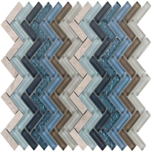 Richter Collection in Mount Wrangell Glass Tile