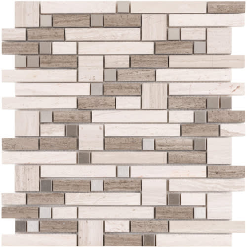 Rockfall in Argento Falls Glass Tile