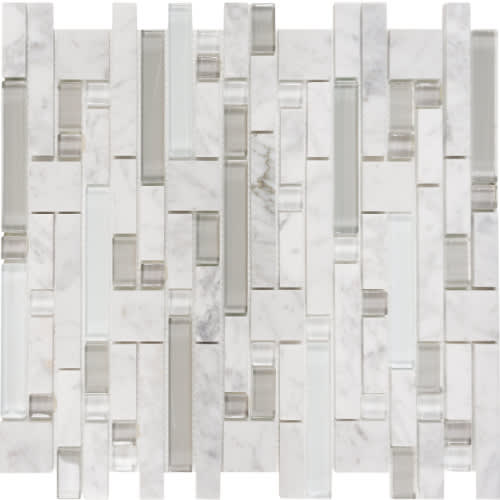 Rockfall in White Tank Falls Glass Tile