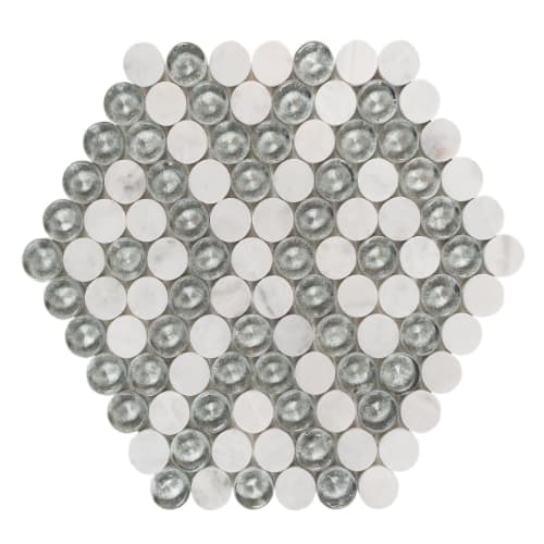 Designer Diamond - Stone in Hopkins Glass Tile