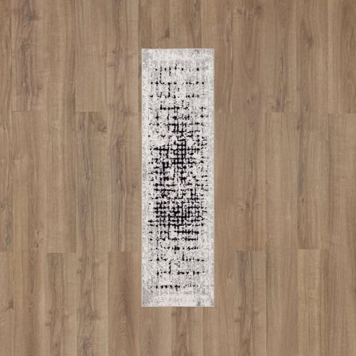 Epiphany Flux Screen in Alabaster Area Rugs
