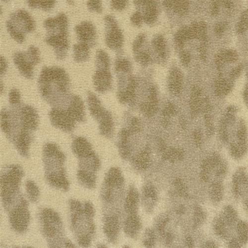 Leopard in Snow Leopard Carpet