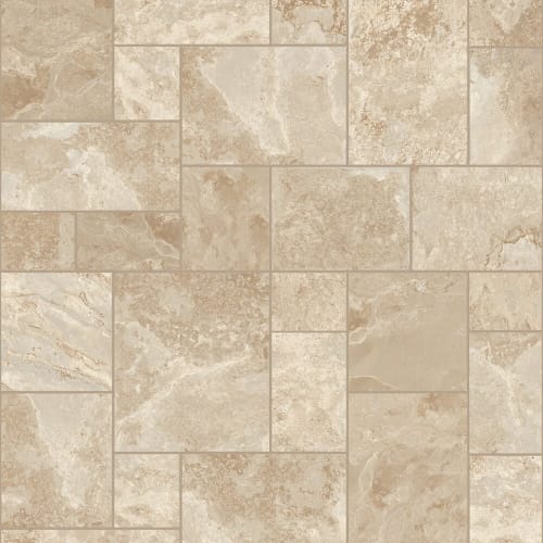 ArmorCore Pro UR - Terrace Paver in Warm Beige Vinyl Sheet Goods