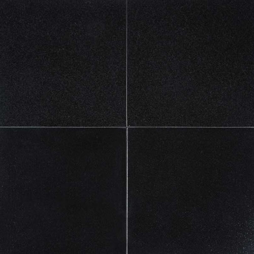 Absolute Black in Absolute Black - 12x12 Natural Stone