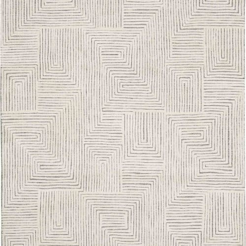Algiers Black/White in Black/White 8'X10' Area Rugs