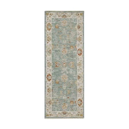 Amasya Blue in Blue 2'7"x7'3" Area Rugs