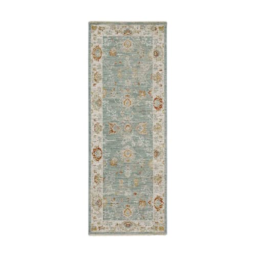 Amasya Blue in Blue 2'7"x7'3" Area Rugs