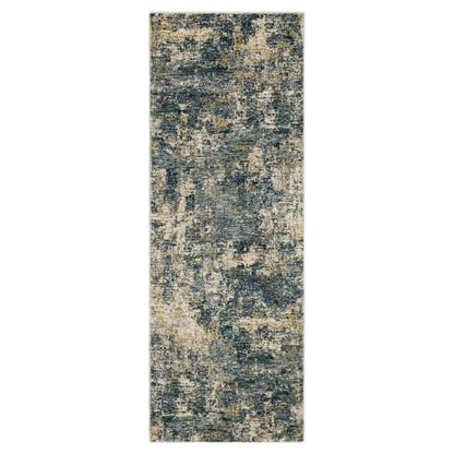 Ankara Grey in Grey 2'7"x7'3" Area Rugs