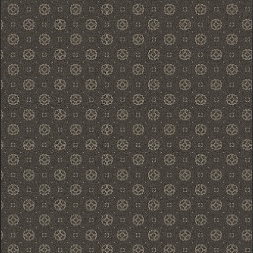 Asian Ornament - Charcoal in Charcoal Area Rugs