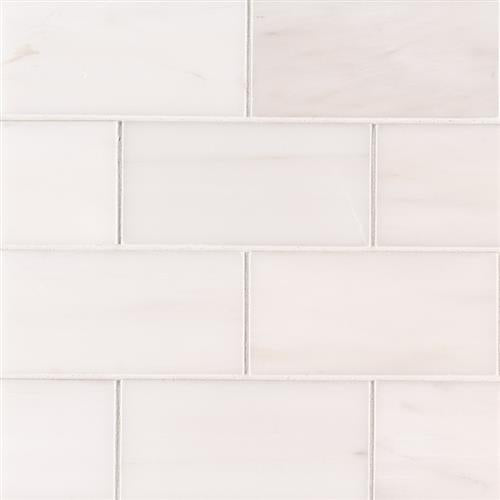 Bianco Dolomite in Bianco Dolomite - 3x6 Subway Natural Stone