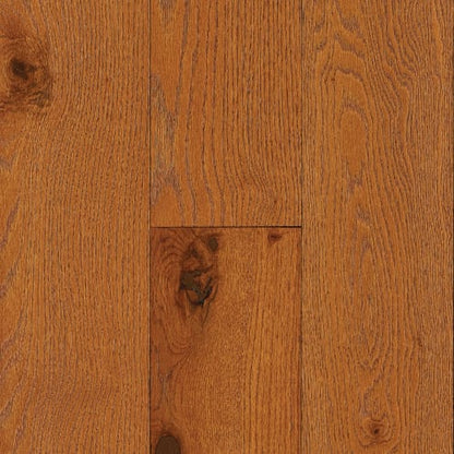 Rooted in Tradition Red Oak Engineered in Gunstock 6.5" Hardwood