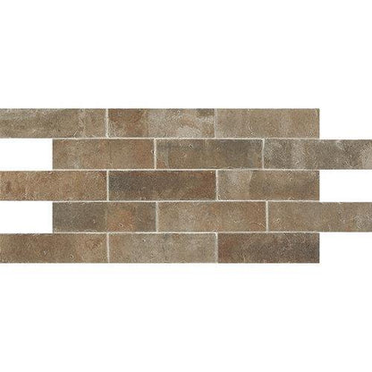 Brickwork in Patio 2x8 Tile