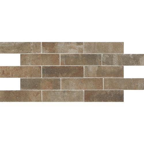 Brickwork in Patio 2x8 Tile