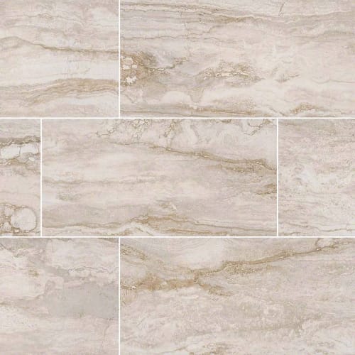Bernini in Bianco Matte Tile