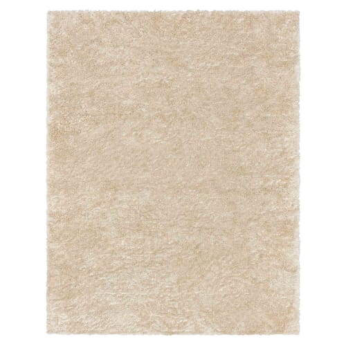 Billow Shag Cream in Cream 6'6"x9' Area Rugs