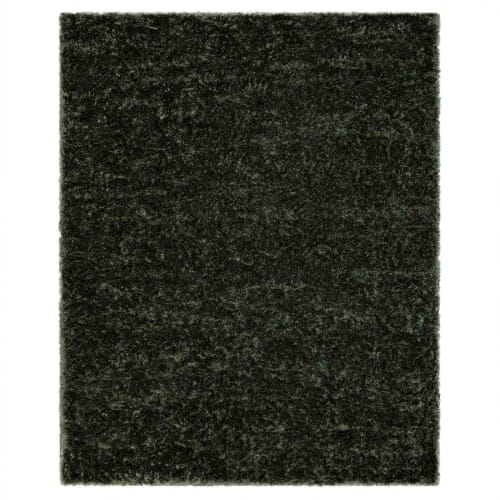 Billow Shag Olive in Olive 5'3"x8' Area Rugs