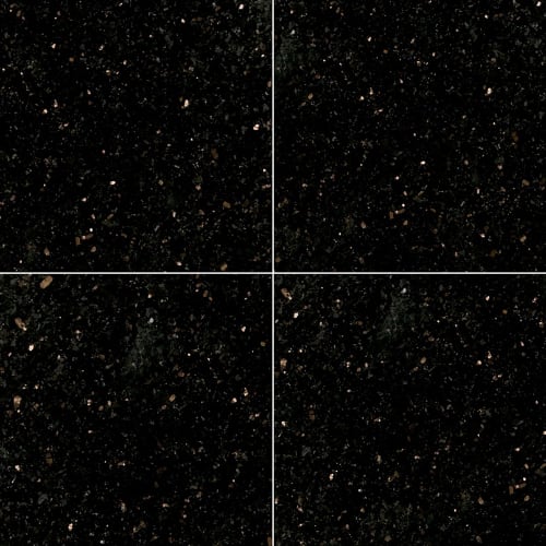 Black Galaxy in Black Galaxy - 12x12c Natural Stone