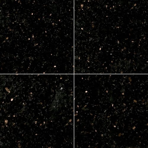 Black Galaxy in Black Galaxy - 24x24 Natural Stone