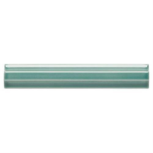 Costa Clara in Caribbean Teal Rail Liner - 1x6 Tile