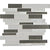Crystal Shores in Diamond Delta Glass Tile