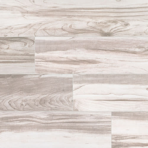 Carolina Timber II in White 6x36 Tile