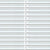 Color Wave - Straight Joint in Feather White Glass Tile