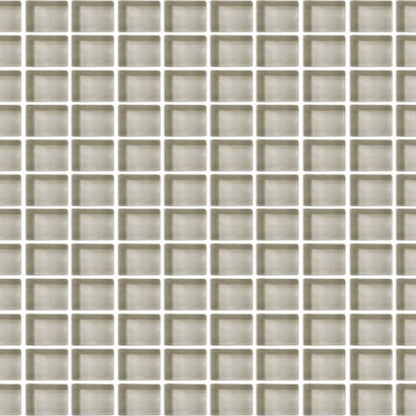 Color Wave - Straight Joint in Silver Mink Glass Tile