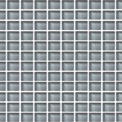 Color Wave - Straight Joint in Smoked Pearl Glass Tile
