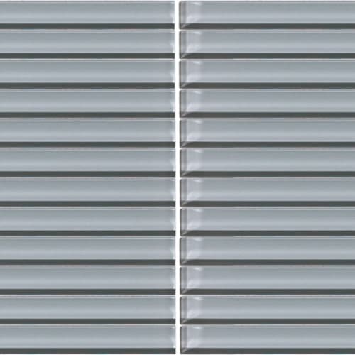 Color Wave - Straight Joint in Smoked Pearl Glass Tile