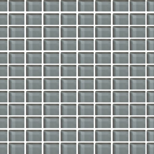 Color Wave - Straight Joint in Top Hat Glass Tile